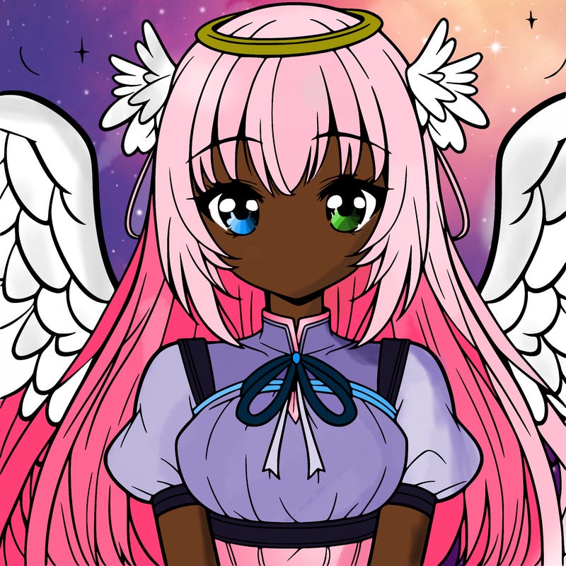 anime angel girl