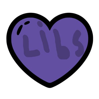 a blank heart