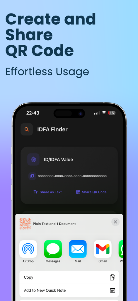 IDFA: Find Device IDFA & Share - Developer Tools App | MWM