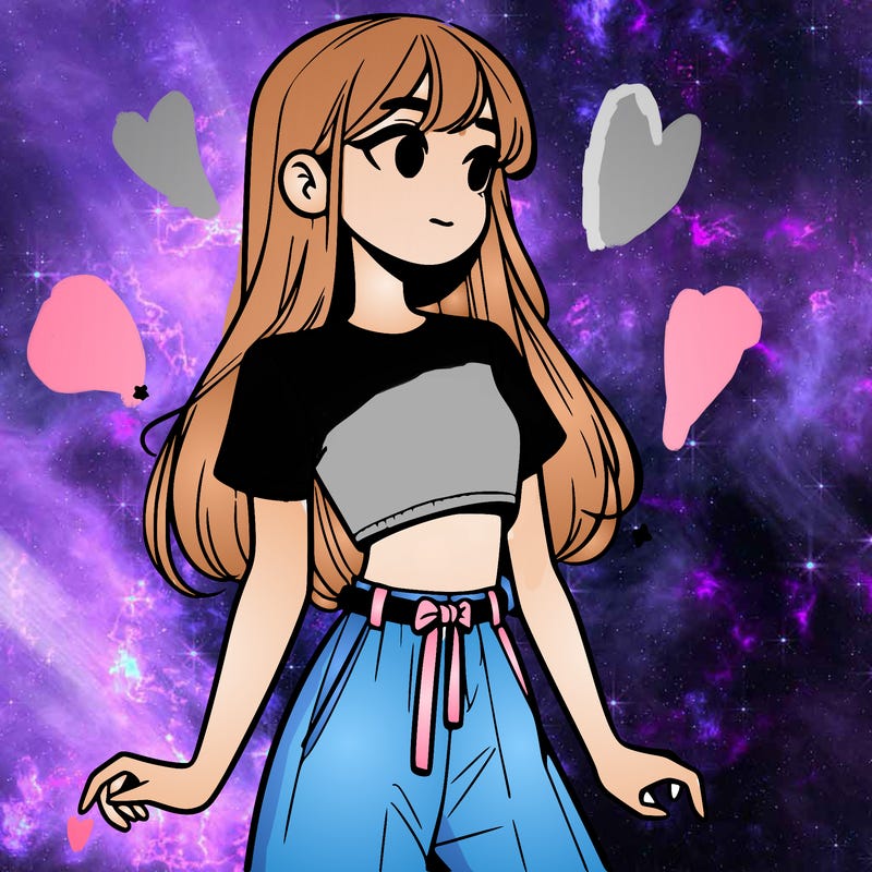 girl in a cute crop top