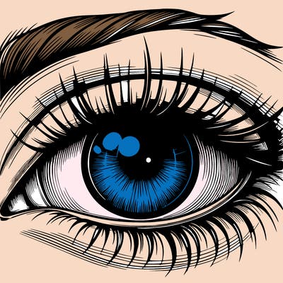 realistic eye