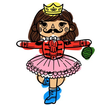 nutcracker ballerina