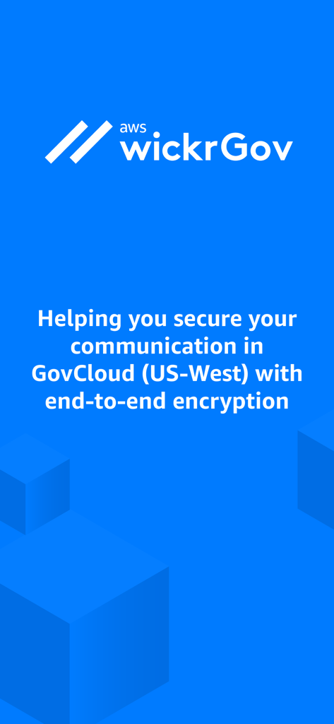 AWS WickrGov - Comunicazione sicura AWS WickrGov in GovCloud con crittografia end-to-end