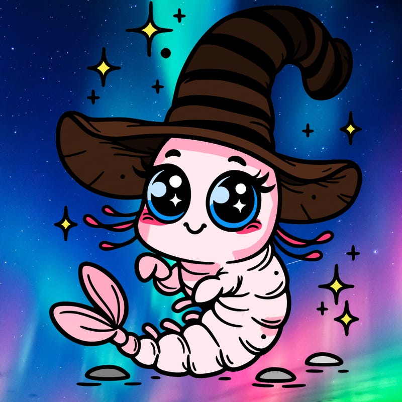 funny and magical shrimp