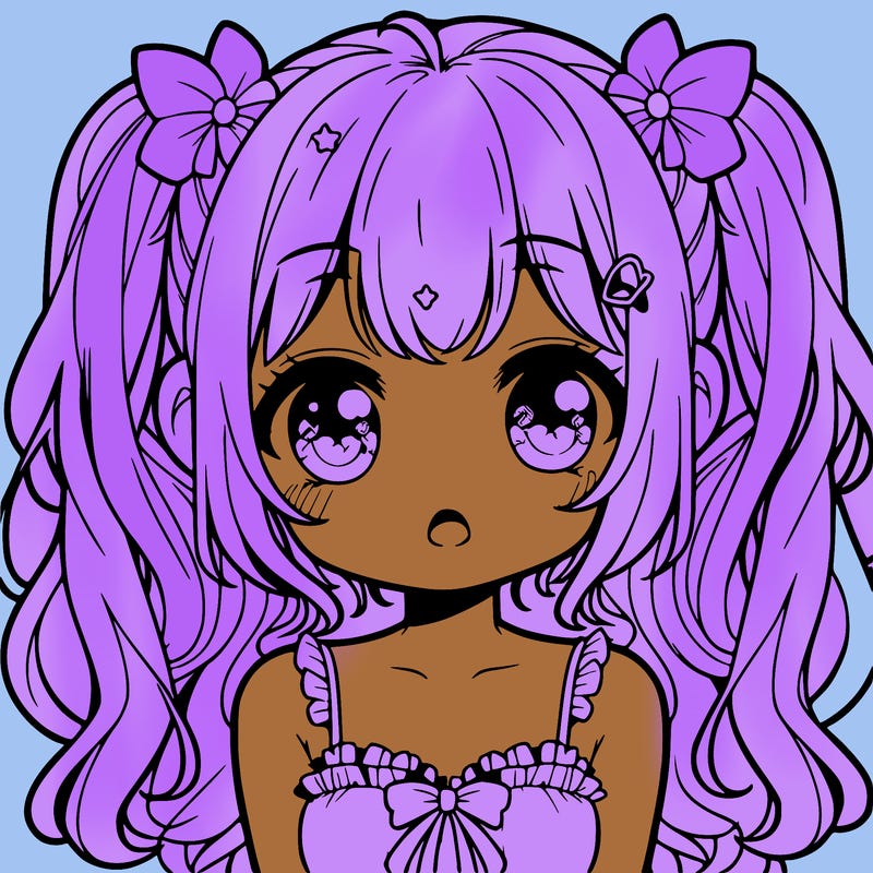 cute sweet anime girl