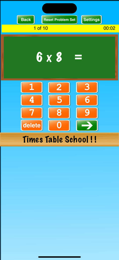 Times Table School ! ! - Education App | MWM