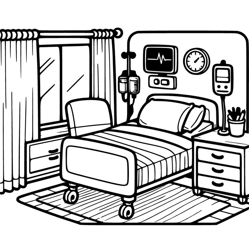 hospital bedroom