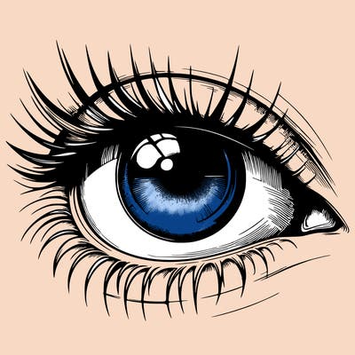realistic eye