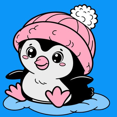 baby penguin
