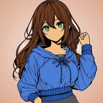 realistic mangas anime girl