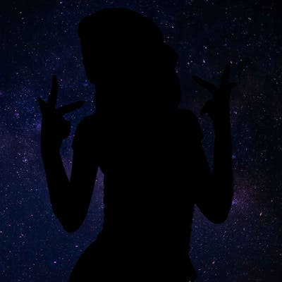 realistic teenage girl with braids and a beanie and crop top doing 🫶🏼