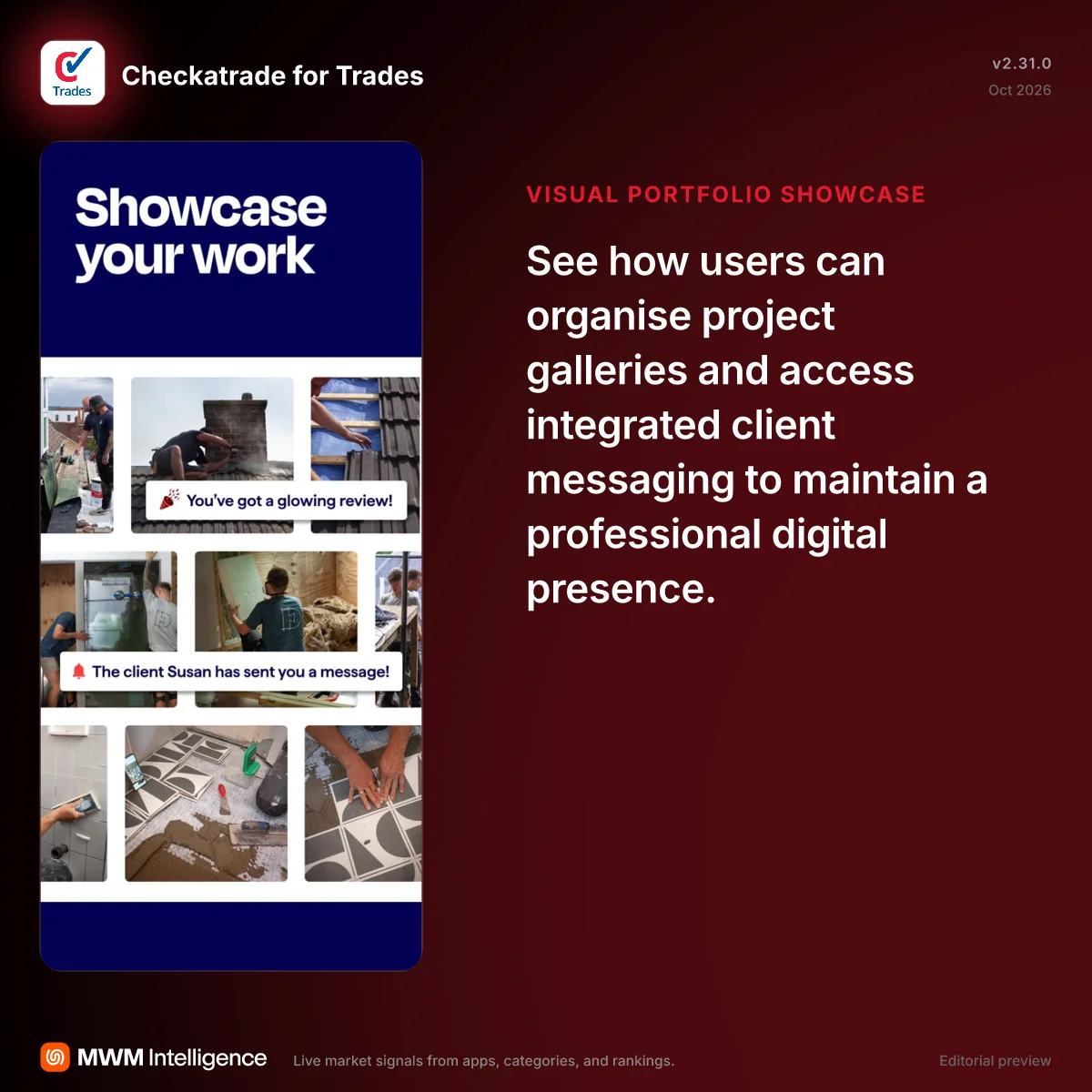 Checkatrade for Trades - Business App | MWM