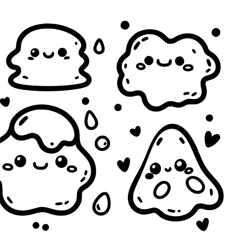cute blobs