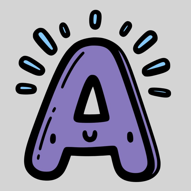 letter a