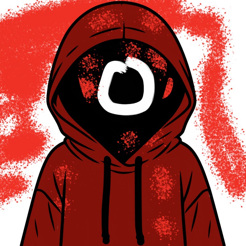 faceless girl in hoodie