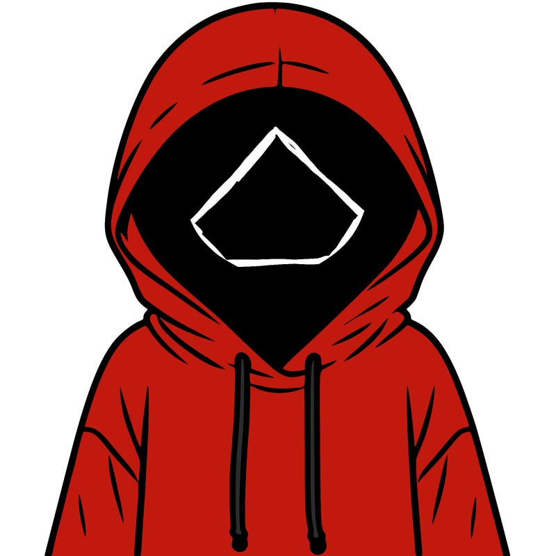 faceless girl in hoodie