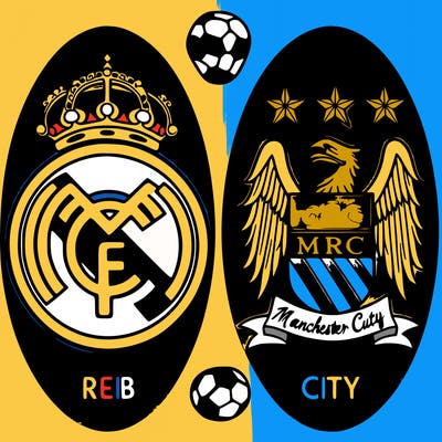 real madrid. manchester city.