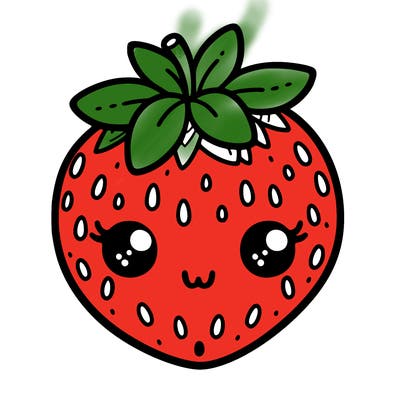 cute strawberry