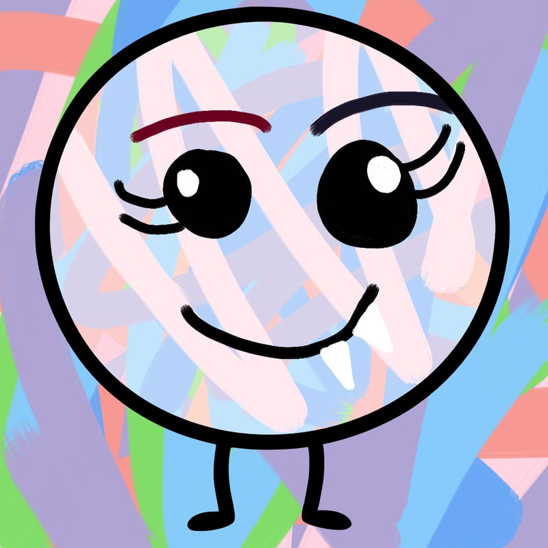 a plain circle with nothing else