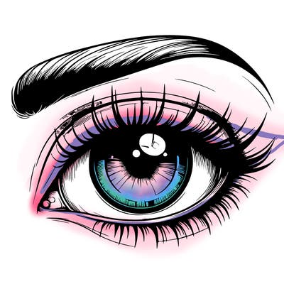 realistic eye