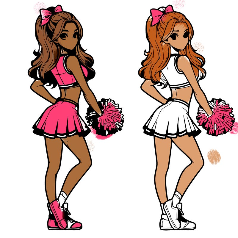 realistic cheerleader