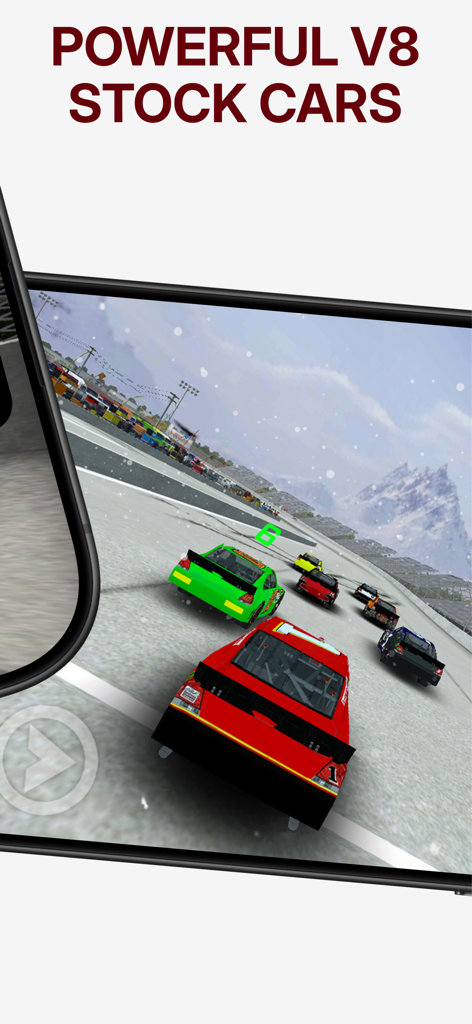 Ultimate Speed Rush Champion - オーバルスピードウェイトラックをレースするNASCARスタイルのV8ストックカー