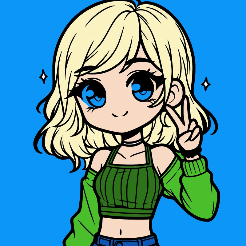 cute girl with crop top