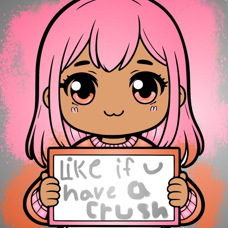 a girl holding a blank sign