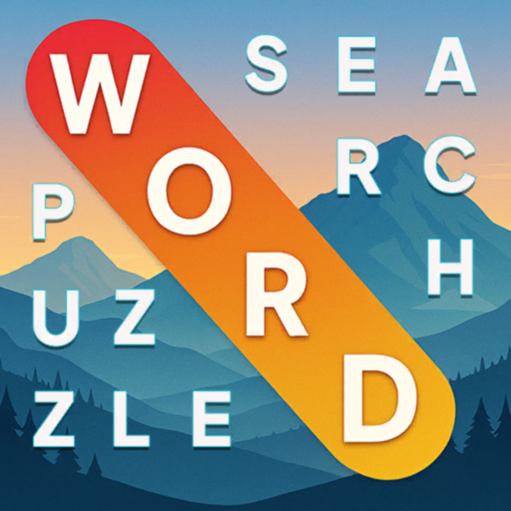 Word Search Puzzle - Scenery - Games App | MWM