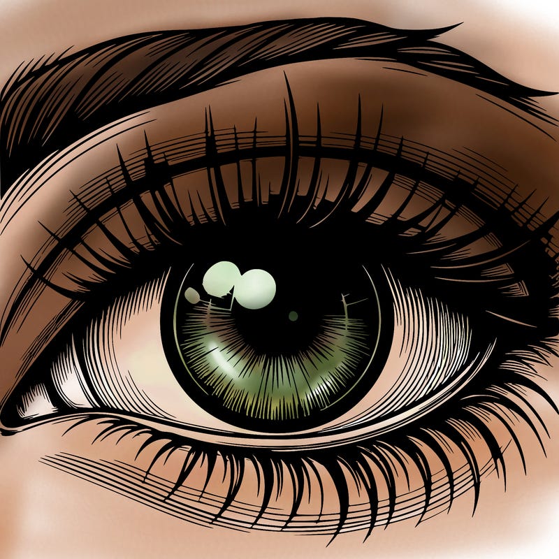 realistic eye