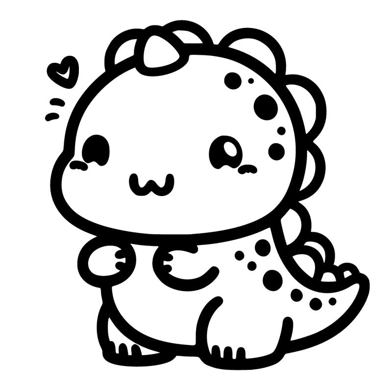 kawii dino