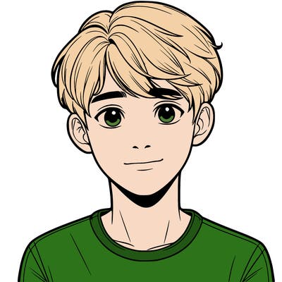 realistic teenage boy