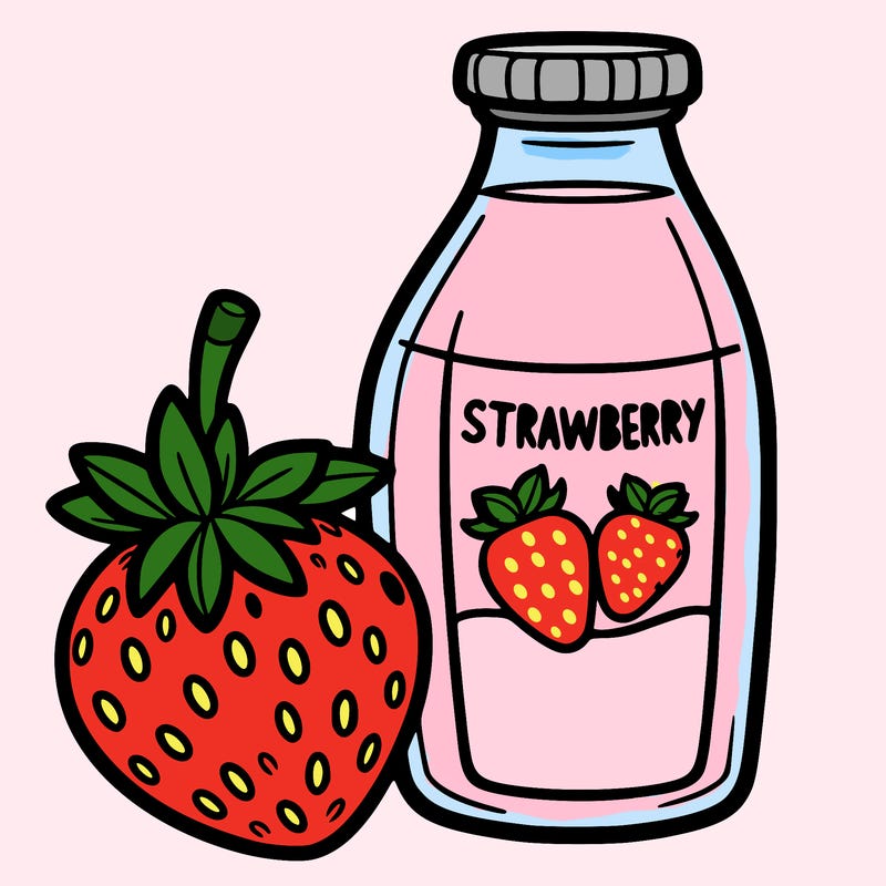 strawberry milk