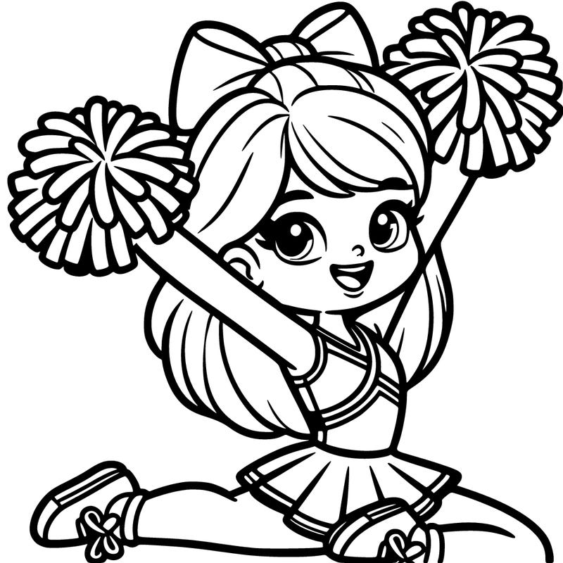 cheerleader girl
