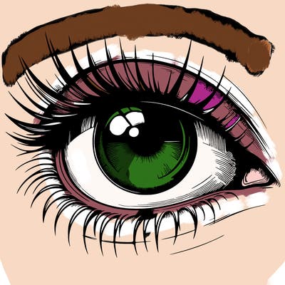 realistic eye