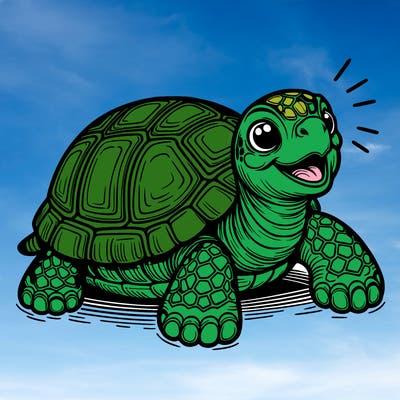 realistic turtle