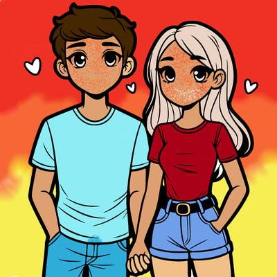 boyfriend and girlfriend