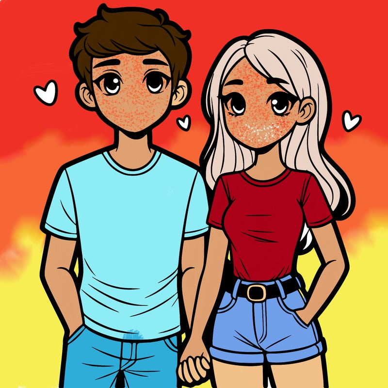 boyfriend and girlfriend