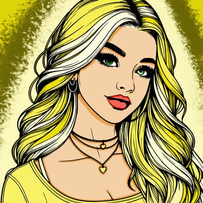 detailed realistic girl