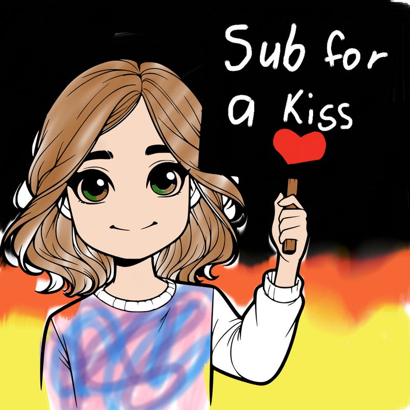 realistic girl holding up a sign