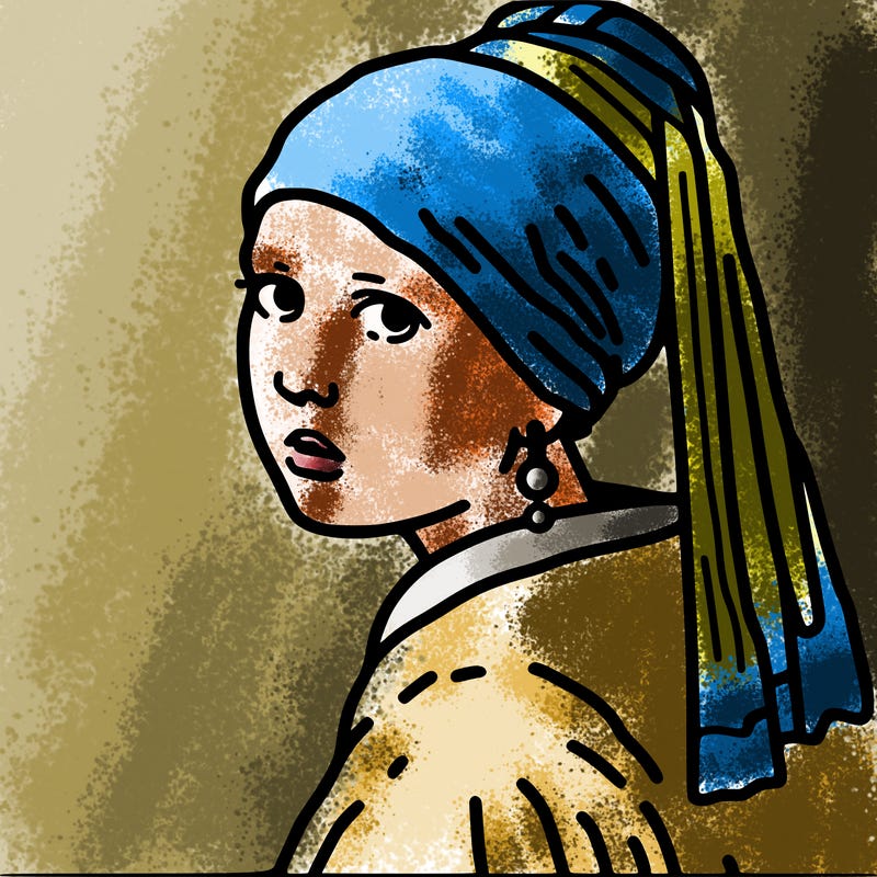 girl with the pearl earring painting
