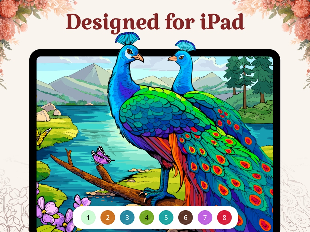 Vista Color: Coloring Book HD - Games App | MWM