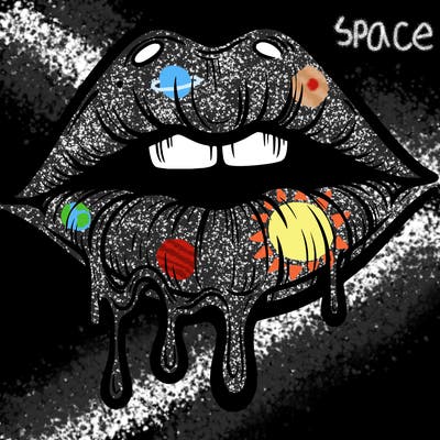 lips that look realistic and drip