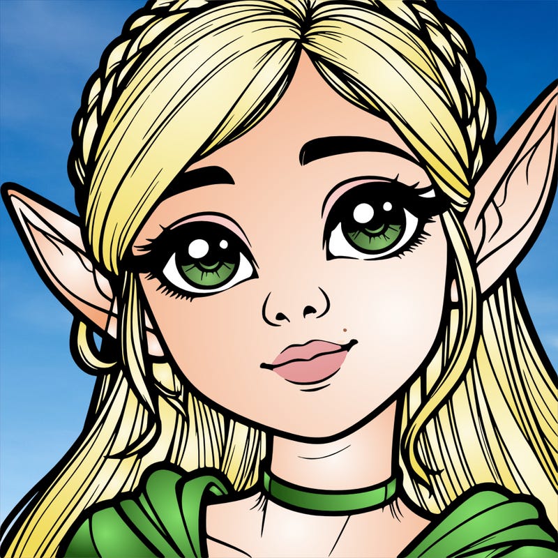 realistic elf girl