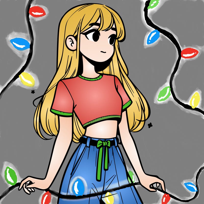 girl in a cute crop top