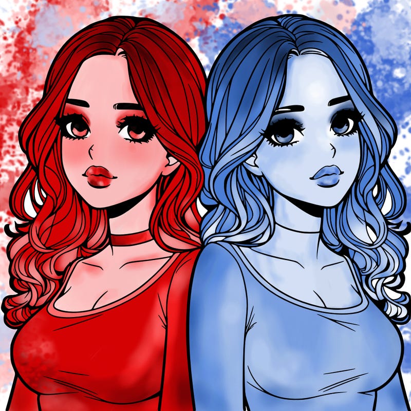 realistic twin sisters
