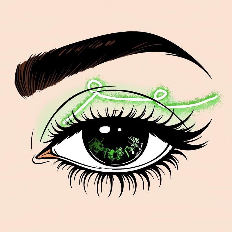 eye closed realistic
