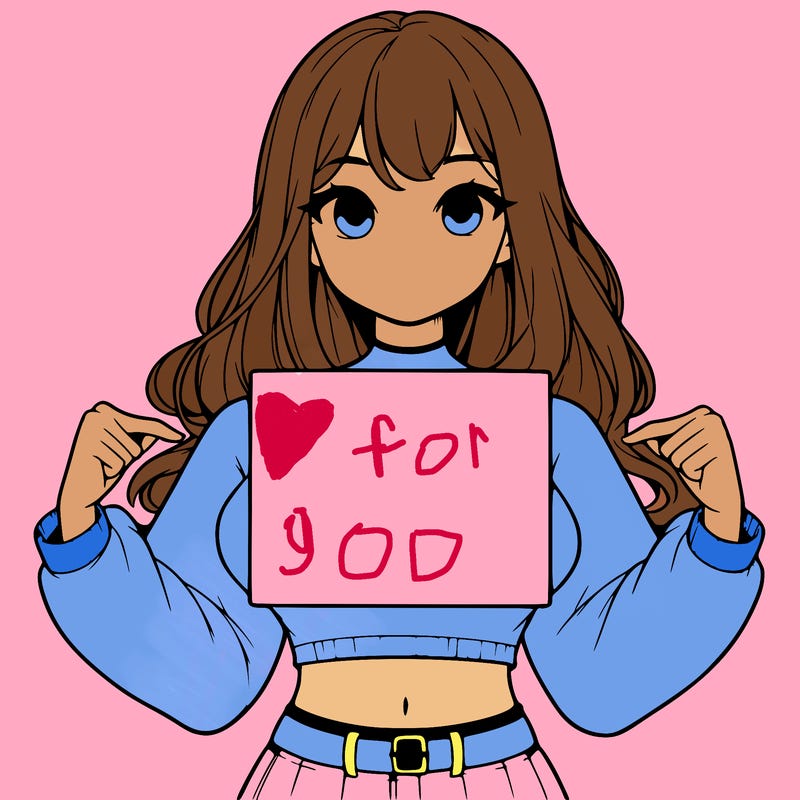 girl holding a blank sign in a long sleeve crop top