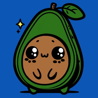 cute avocado
