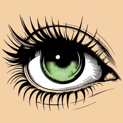 realistic eye